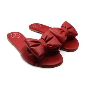 NEW SOLEI SEA women's rafie slide sandal in poppy